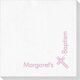 Corner Text with Inspirational Cross Deville Napkins Image 1 of 4